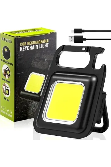 Mini Taşınabilir Led Çok Fonksiyonlu Fener (5637) Mini Taşınabilir Led Çok Fonksiyonlu Fener (5637)