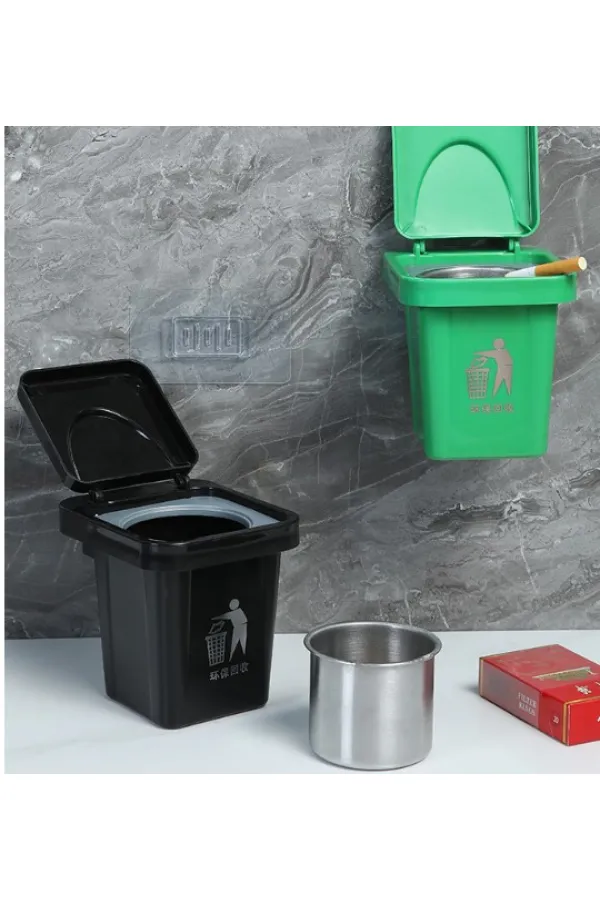 Çöp Kovası Tasarımlı Küllük (5637) Çöp Kovası Tasarımlı Küllük (5637)