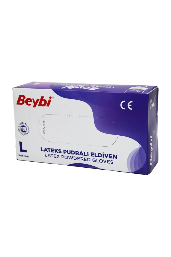 BEYBİ L PUDRALI MUAYENE ELDİVENİ 100LÜ (5637) BEYBİ L PUDRALI MUAYENE ELDİVENİ 100LÜ (5637)