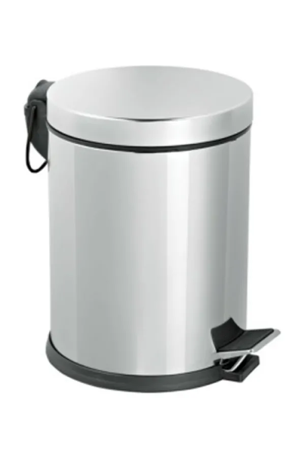 PEDALLI 8LT KROM METAL ÇÖP KOVASI (5637) PEDALLI 8LT KROM METAL ÇÖP KOVASI (5637)