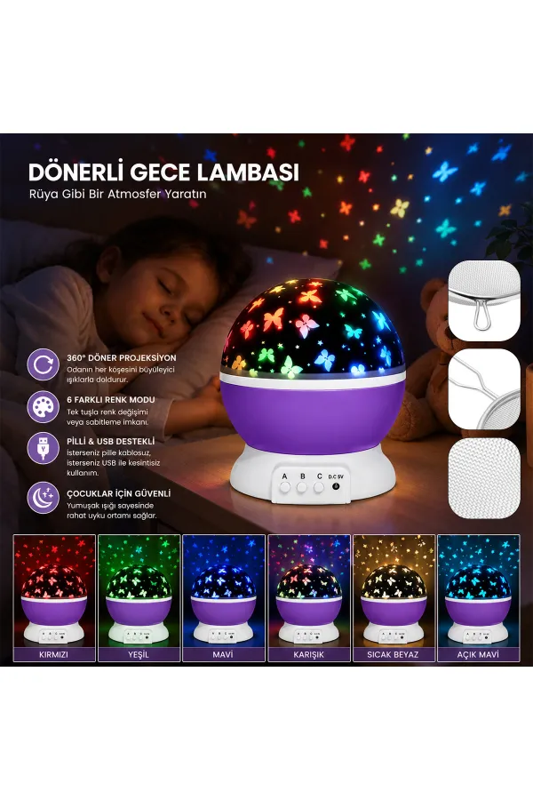 STAR MASTER PİLLİ DÖNERLİ GECE LAMBASI (5637) STAR MASTER PİLLİ DÖNERLİ GECE LAMBASI (5637)