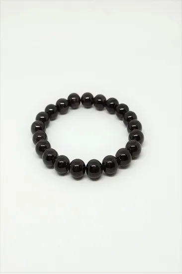 Sertifikalı 8 Mm Lal Granat Garnet Doğaltaş Bileklik