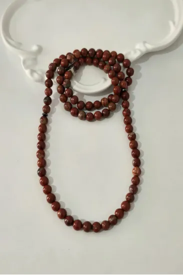 SERTİFİKALI 99 LU ATEŞ OPAL (KIRMIZI JASPER ) DOĞALTAŞ KOLYE, BİLEKLİK, TESPİH SERTİFİKALI 99 LU ATEŞ OPAL (KIRMIZI JASPER ) DOĞALTAŞ KOLYE, BİLEKLİK, TESPİH