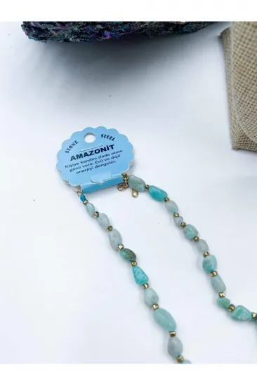 AMAZONİT DOĞAL TAŞ KOLYE TIMBIL KESİM AMAZONİT DOĞAL TAŞ KOLYE TIMBIL KESİM