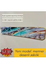 Mermer Desenli Yapışkanlı Askılık Mermer Desenli Yapışkanlı Askılık