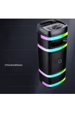 Kablosuz Mikrofonlu Hoparlör - Party Box Speaker