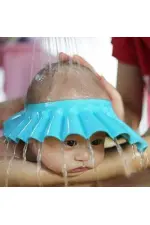 Bebek Banyo Şapkası Mavi Bebek Banyo Şapkası Mavi