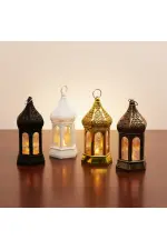Ramazan Temalı Büyük Altıgen Kapalı Kubbe LED Lamba Ramazan Temalı Büyük Altıgen Kapalı Kubbe LED Lamba