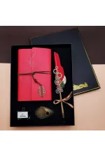 Mürekkepli Kalem Defter Seti Mürekkepli Kalem Defter Seti