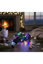 LED Damla Uçlu RGB Dekoratif Işık 10 Metre 100 LED Damla Uçlu RGB Dekoratif Işık 10 Metre 100