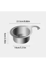 Kuğu Tasarımlı Paslanmaz Lavabo Drenaj Sepeti Kuğu Tasarımlı Paslanmaz Lavabo Drenaj Sepeti