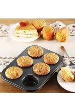 6'lı Muffin Kek Kalıbı 6'lı Muffin Kek Kalıbı