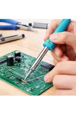 40W Kalem Lehim Makinesi - Elektrikli - Mavi Renk 40W Kalem Lehim Makinesi - Elektrikli - Mavi Renk