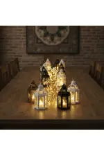 Ramazan Temalı Büyük Altıgen Açık Kubbe LED Lamba Ramazan Temalı Büyük Altıgen Açık Kubbe LED Lamba