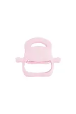 Pembe Bebek Silikon Diş Kaşıyıcı Pembe Bebek Silikon Diş Kaşıyıcı