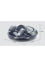 360° Dönebilen Yapışkanlı Numaratörlü Araç Telefon Tutucu 360° Dönebilen Yapışkanlı Numaratörlü Araç Telefon Tutucu