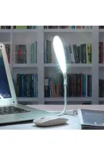 Kompakt USB Beyaz 14 Ledli 3 Kademeli Dokunmatik Okuma Lambası Kompakt USB Beyaz 14 Ledli 3 Kademeli Dokunmatik Okuma Lambası