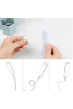 Kompakt USB Beyaz 14 Ledli 3 Kademeli Dokunmatik Okuma Lambası Kompakt USB Beyaz 14 Ledli 3 Kademeli Dokunmatik Okuma Lambası