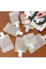 3 Adet 100ml Krem Şampuan Kabı Tekrar Kullanılabilir Set 3 Adet 100ml Krem Şampuan Kabı Tekrar Kullanılabilir Set