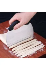 Paslanmaz Çelik Hamur Kesme ve Şekillendirme Spatulası Paslanmaz Çelik Hamur Kesme ve Şekillendirme Spatulası