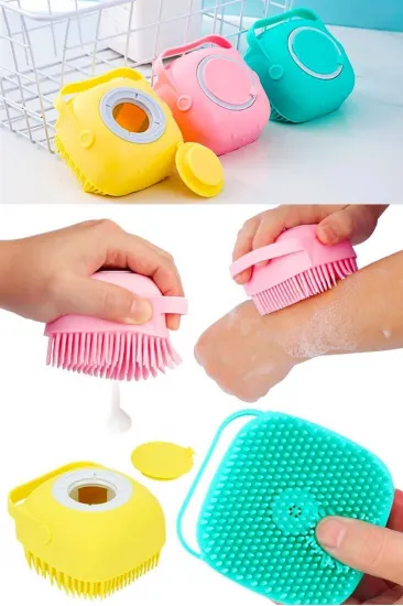 Duş Jeli Hazneli Banyo Masaj Kesesi Duş Jeli Hazneli Banyo Masaj Kesesi
