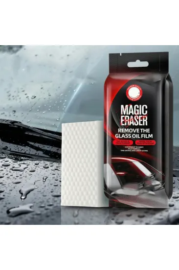 Magic Eraser Araç Cam Yağ Filmi Temizleme Süngeri Magic Eraser Araç Cam Yağ Filmi Temizleme Süngeri