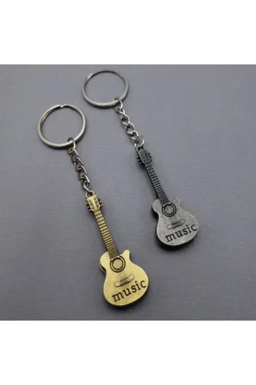 Metal Gitar Anahtarlık Metal Gitar Anahtarlık