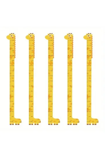 Sevimli Sarı Zürafa Boy Ölçüsü Sticker Sevimli Sarı Zürafa Boy Ölçüsü Sticker