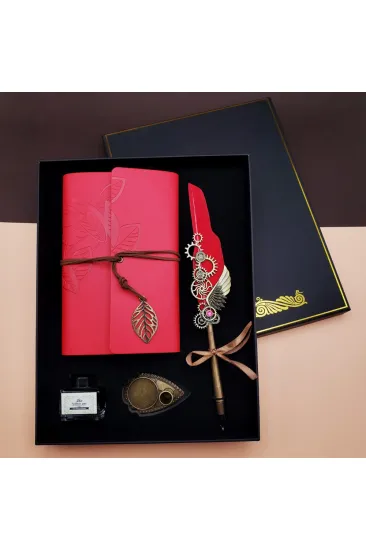 Mürekkepli Kalem Defter Seti Mürekkepli Kalem Defter Seti