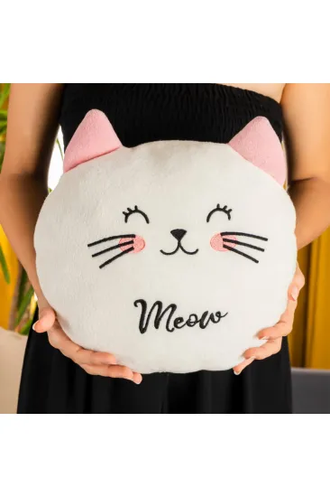Peluş Kedi Yastık Peluş Kedi Yastık