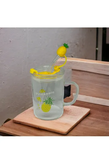 Ananas Tasarımlı Kupa Bardak Ananas Tasarımlı Kupa Bardak