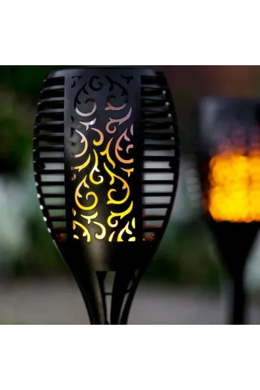 Alev Efektli Solar Bahçe Lambası Small Alev Efektli Solar Bahçe Lambası Small