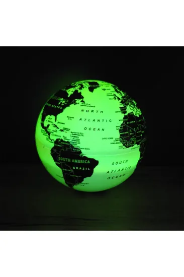 LED Işıklı 360 Derece Dönen Dünya Küresi LED Işıklı 360 Derece Dönen Dünya Küresi