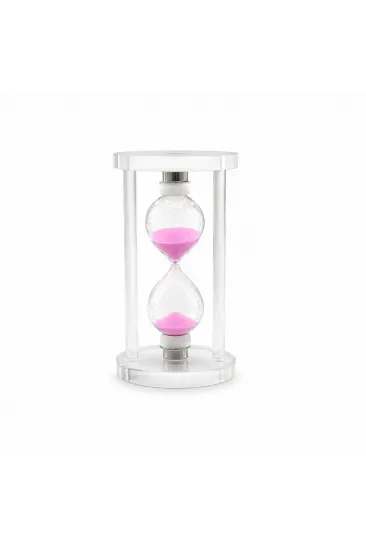 Büyük Boy Cam Standlı Kum Saati - 15 cm Yükseklik - Dekoratif Şık Tasarım Büyük Boy Cam Standlı Kum Saati - 15 cm Yükseklik - Dekoratif Şık Tasarım