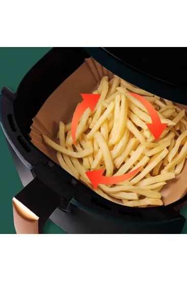Büyük Boy Air Fryer Fritöz Pişirme Kağıdı 50 Adet Büyük Boy Air Fryer Fritöz Pişirme Kağıdı 50 Adet