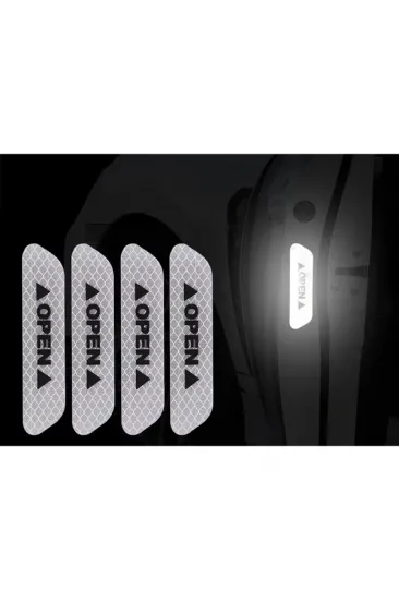 Reflektif Araç Kapı Stickerı