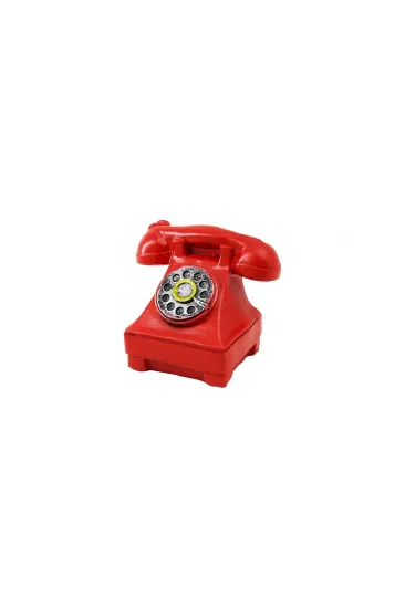 Kırmızı Ankesörlü Telefon Biblosu - Vintage Tasarım - Reçine Süs Eşyası Kırmızı Ankesörlü Telefon Biblosu - Vintage Tasarım - Reçine Süs Eşyası