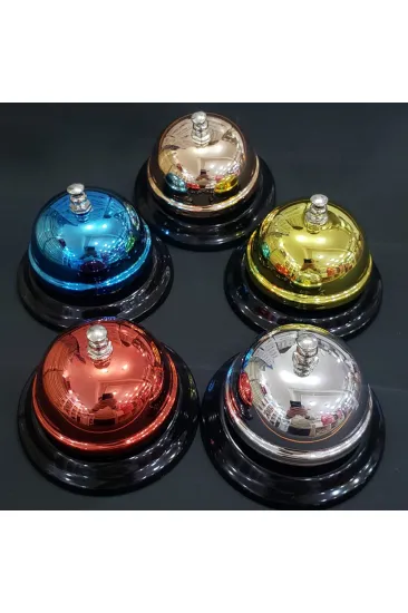 Renkli Metal Resepsiyon Zili