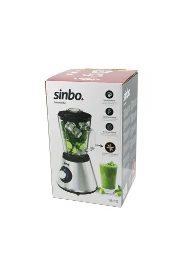 Sinbo Turbo Doğrayıcı Blender - Buz Kırıcı - 1.5 Litre Cam Hazne Sinbo Turbo Doğrayıcı Blender - Buz Kırıcı - 1.5 Litre Cam Hazne