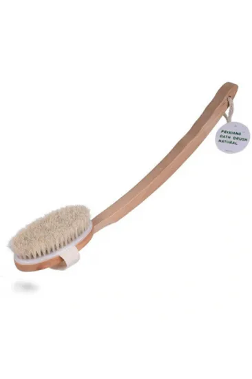 Organik At Kılı Banyo Fırçası Organik At Kılı Banyo Fırçası