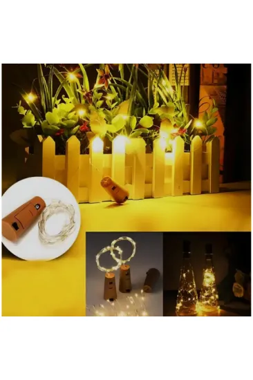 Mantar Tıpa Şeklinde Peri LED 50 ADET Mantar Tıpa Şeklinde Peri LED 50 ADET