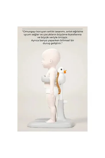 Ergonomik Ördekli Bebek Banyo Yıkama Yardımcısı Ergonomik Ördekli Bebek Banyo Yıkama Yardımcısı