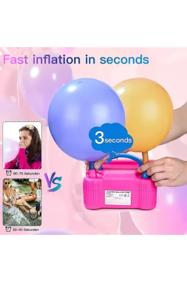 Elektrikli Balon Şişirme Makinesi Elektrikli Balon Şişirme Makinesi