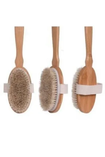Organik Doğal At Kılı Banyo Fırçası Organik Doğal At Kılı Banyo Fırçası