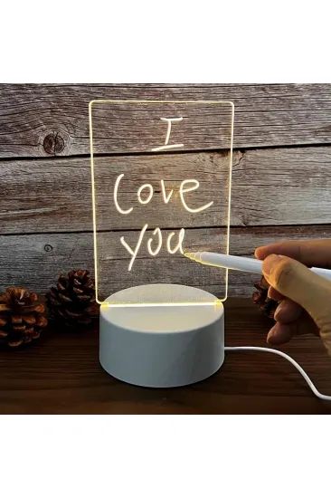 Led Çizim Tableti Gece Lambası Led Çizim Tableti Gece Lambası