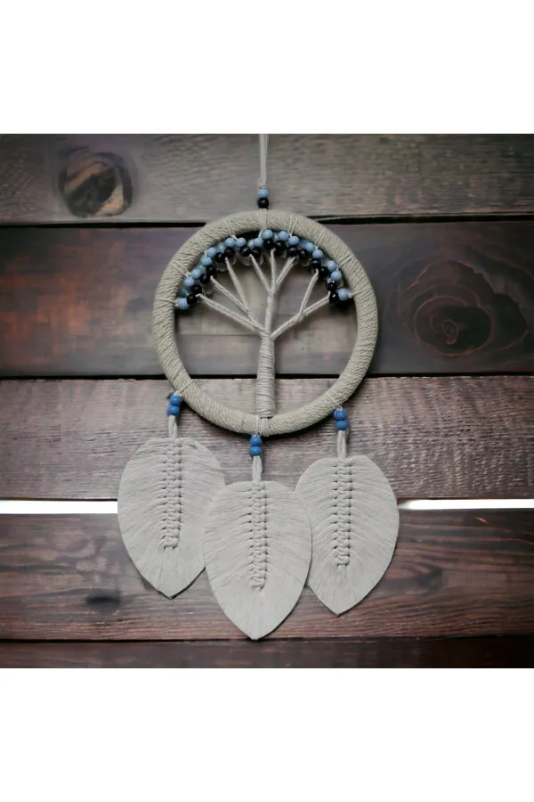 Rüya Kovan Hayat Ağacı Dream Catcher Ekru Rüya Kovan Hayat Ağacı Dream Catcher Ekru