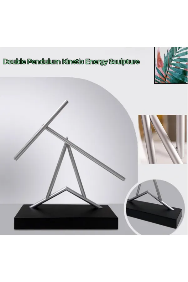 Kaos Sarkaç Pilli Newton Denge Beşiği Kaos Sarkaç Pilli Newton Denge Beşiği