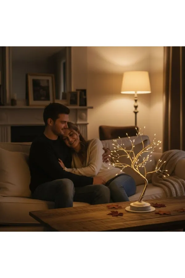 Masaüstü Peri LED Ağaç Lamba Masaüstü Peri LED Ağaç Lamba