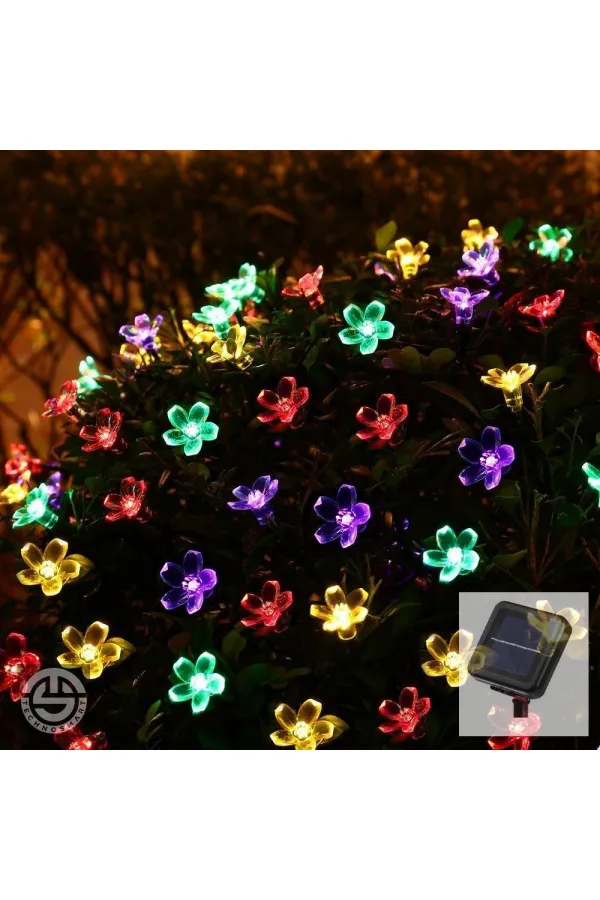 Solar Çiçekli RGB Dekorasyon Lambası Solar Çiçekli RGB Dekorasyon Lambası