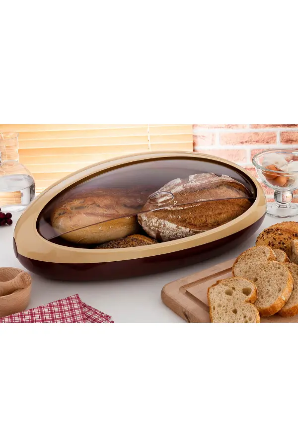 Oval Ekmek Saklama Kutusu Oval Ekmek Saklama Kutusu